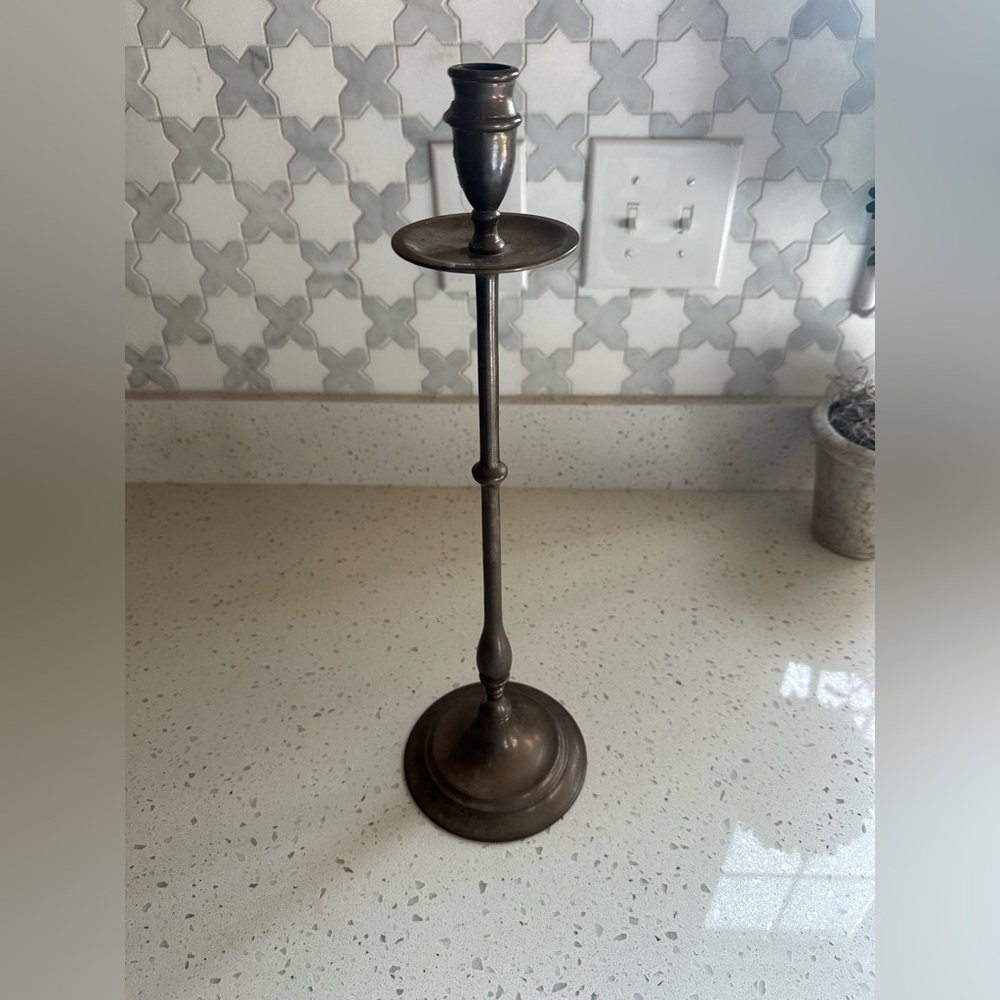 Vintage Silver Candlestick Holder
